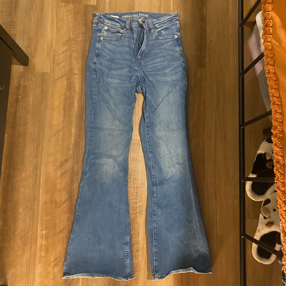 American Eagle Outfitters Women's Denim Flare Jeans
